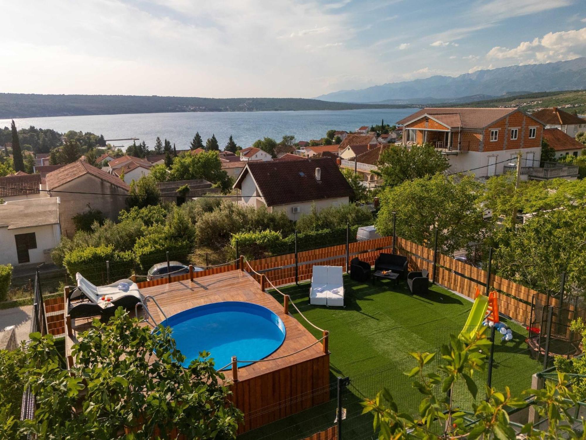 Apartments Milic - One Bedroom Apartment With Sea View And Terrace Gornji Karin Luaran gambar